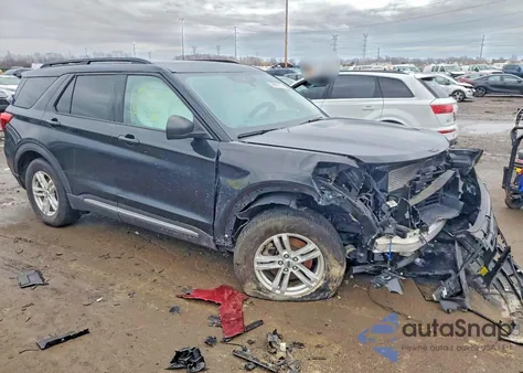 2021 Ford Explorer Xlt z USA, uszkodzony, nr VIN 1FMSK8DH9MGC08307